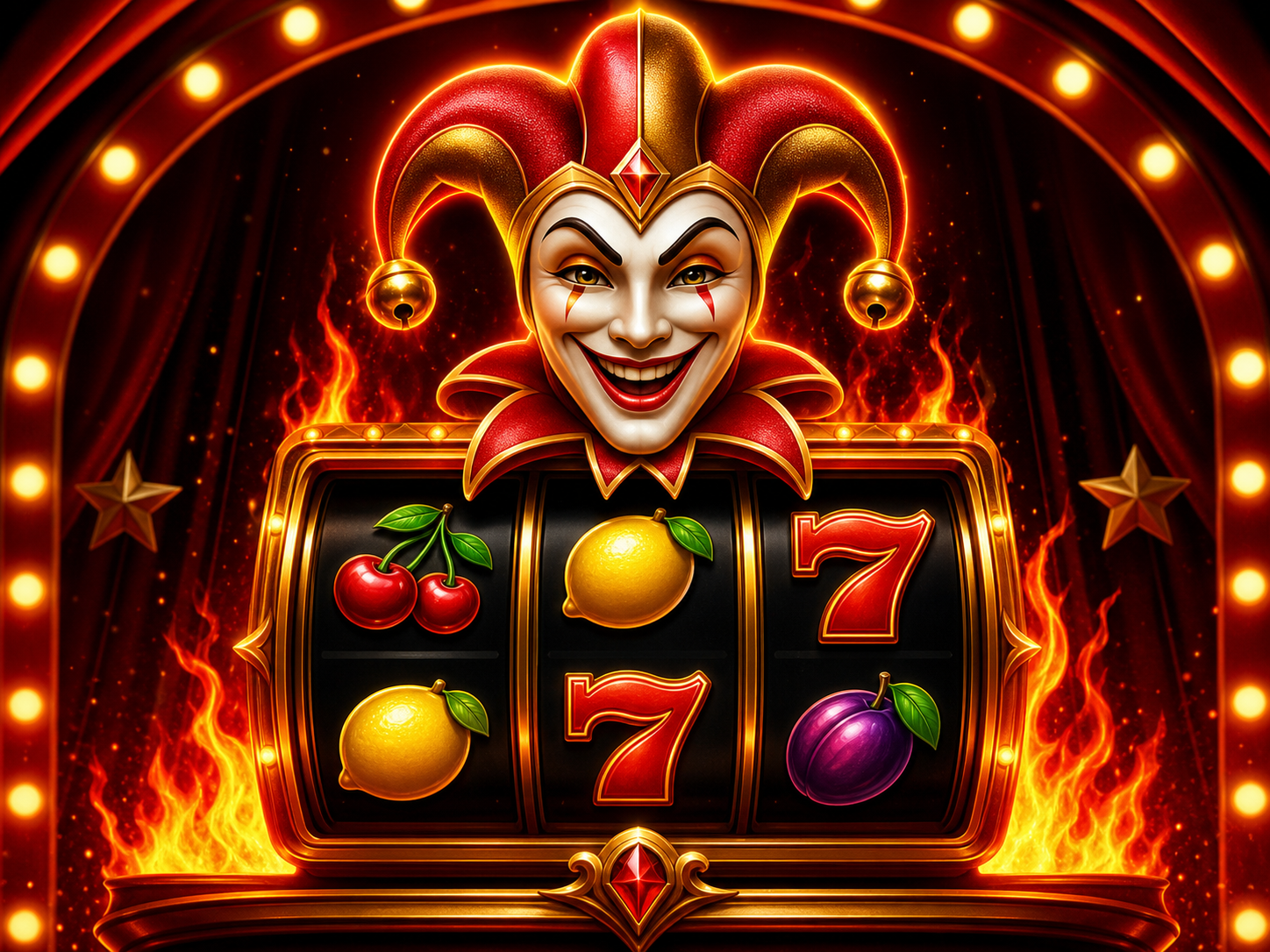 Fire Joker 100 demo artwork