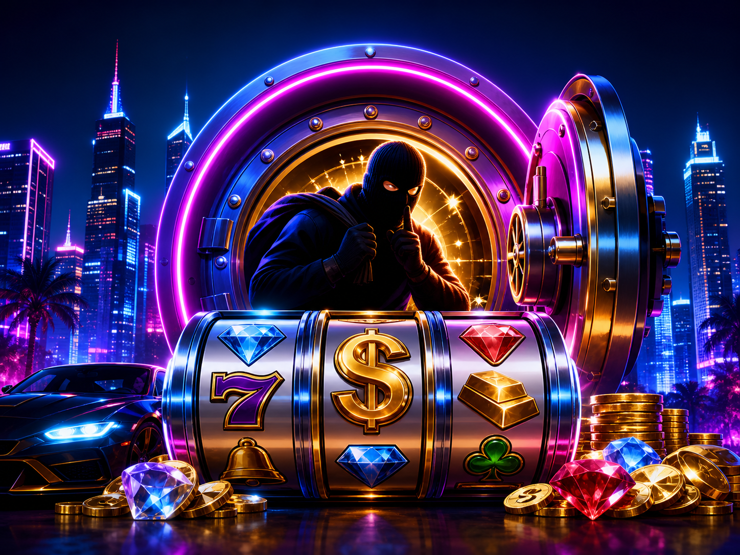 Viper City Heist demo artwork